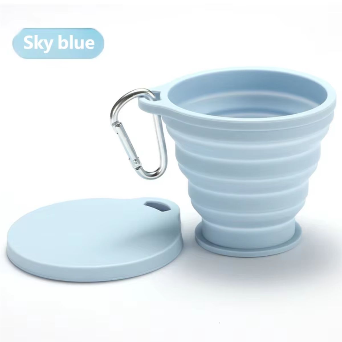 Portable Collapsible Silicone Travel Cup (2-Pack)
